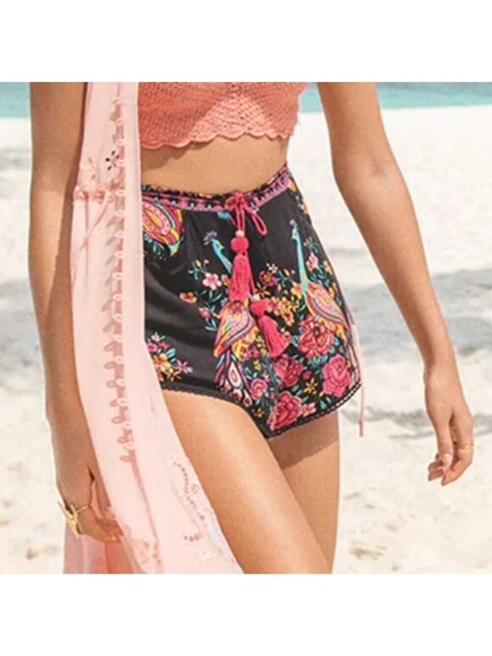 SPELL Hotel Paradiso Jet Shorts Size Small - Picture 4 of 10